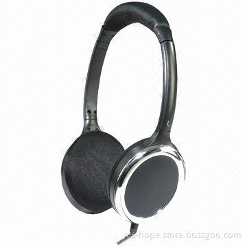 Noise-cancelling Aviation Headset with 32/300 Ohms Impedance